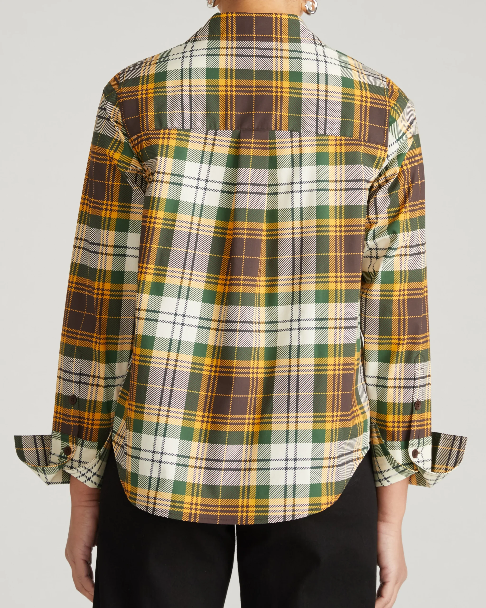 Henning x US Madison Shirt Brown Plaid