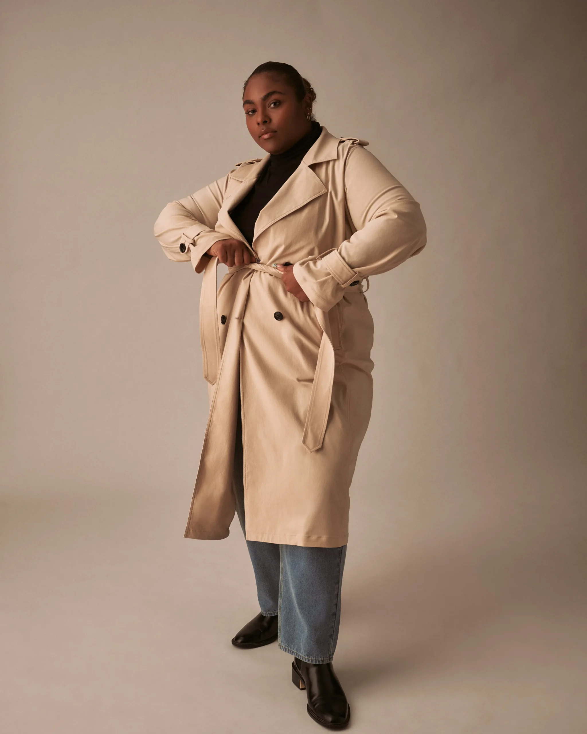 Henning x US Park Soft Trench Birch