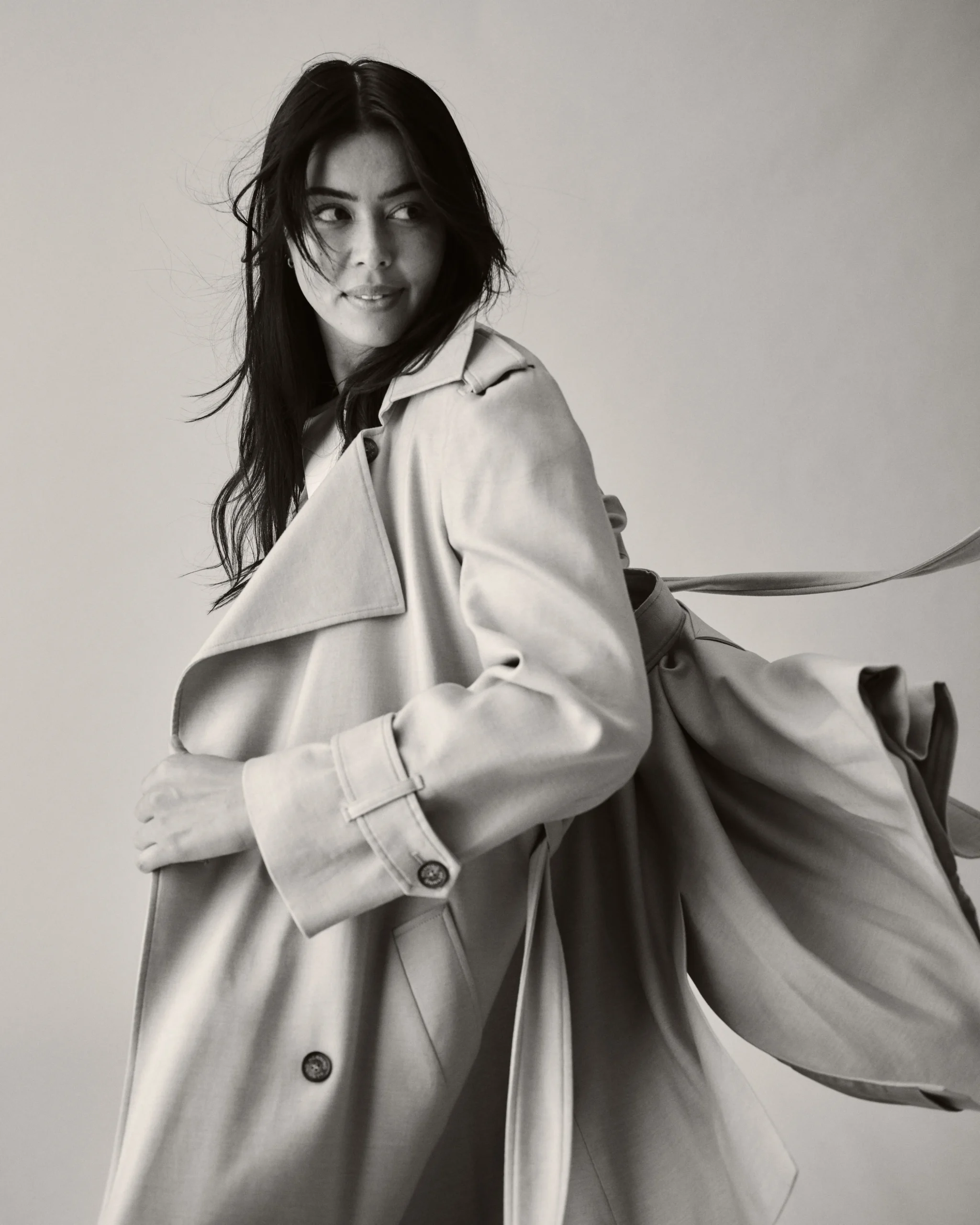 Henning x US Park Soft Trench Birch