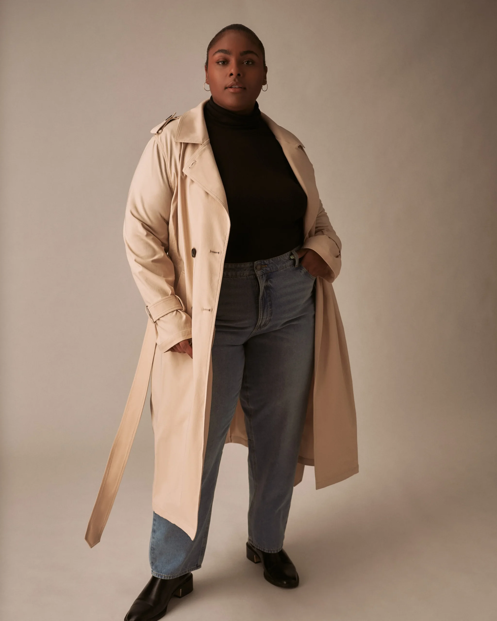 Henning x US Park Soft Trench Birch