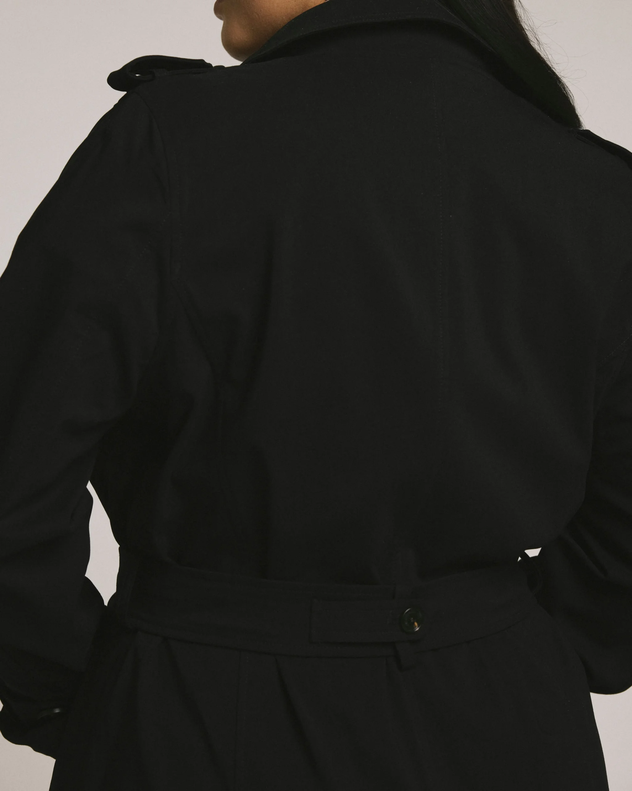 Henning x US Park Soft Trench Black