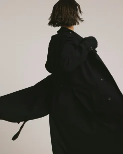 Henning x US Park Soft Trench Black