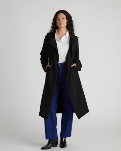 Henning x US Park Soft Trench Black