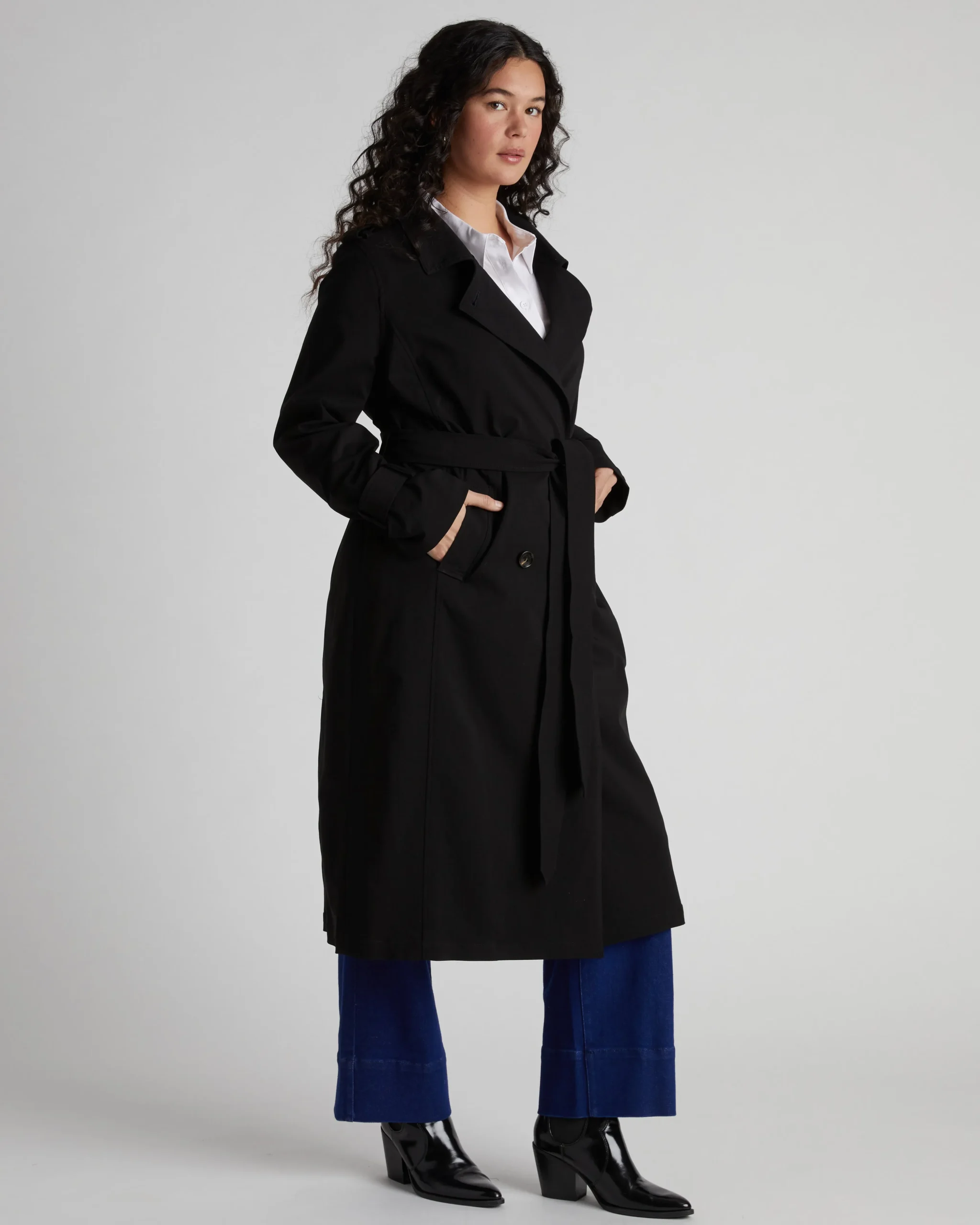 Henning x US Park Soft Trench Black
