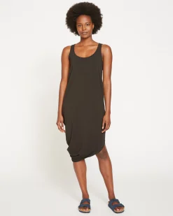 Iconic Geneva Tank Dress Black