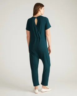 Ilona Lounge Jumpsuit Deep Sea