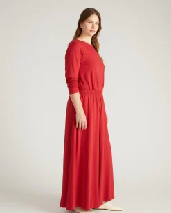 Isadora Wide Leg Lounge Pants Raspberry
