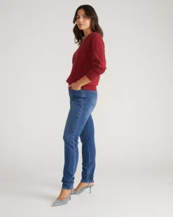 Joni High Rise Curve Slim Leg Jeans 32 Inch True Blue