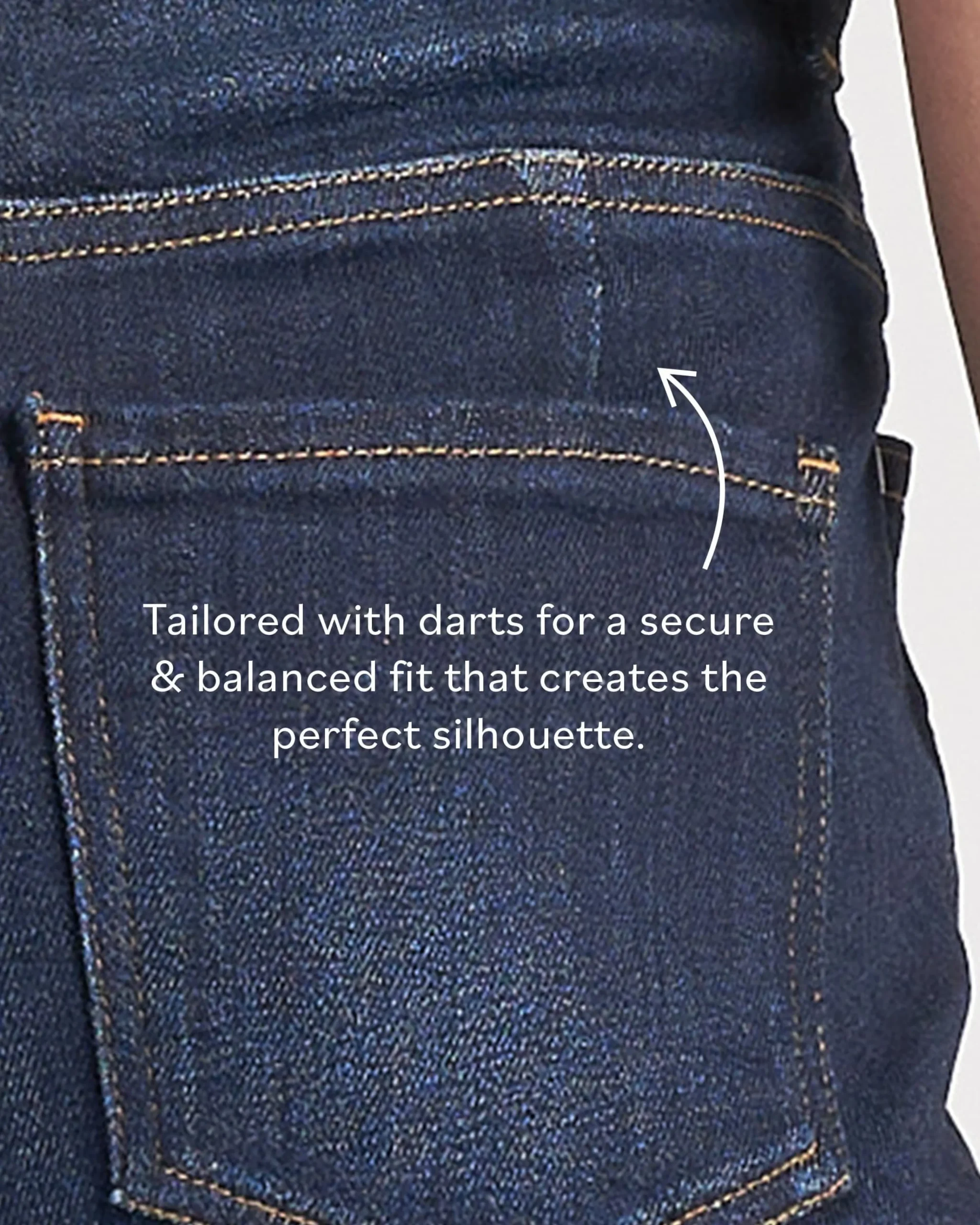 Joni High Rise Curve Slim Leg Jeans 27 Inch True Blue