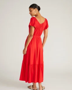 Kahlo Liquid Jersey Dress Lipstick