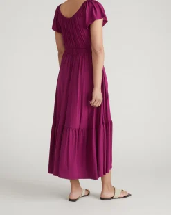 Kahlo Liquid Jersey Dress Rothko Purple