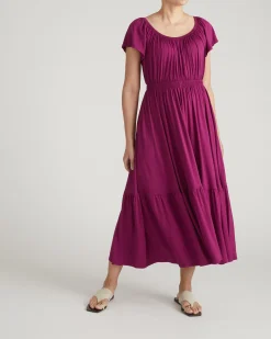 Kahlo Liquid Jersey Dress Rothko Purple