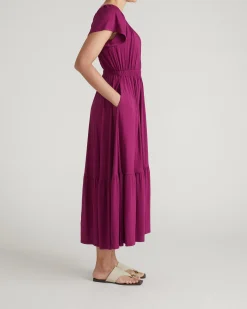 Kahlo Liquid Jersey Dress Rothko Purple