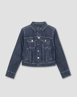 Kelsey Denim Jacket Dark Indigo