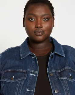 Kelsey Denim Jacket Dark Indigo