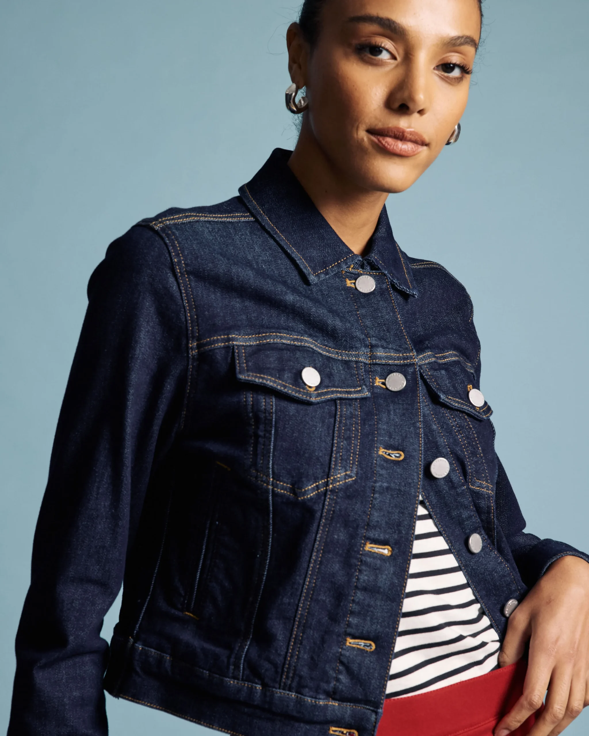 Kelsey Denim Jacket Vintage Indigo Selvedge