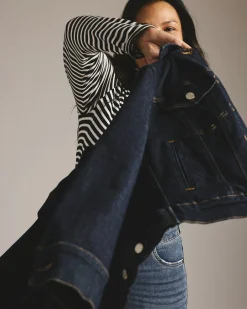 Kelsey Denim Jacket Vintage Indigo Selvedge