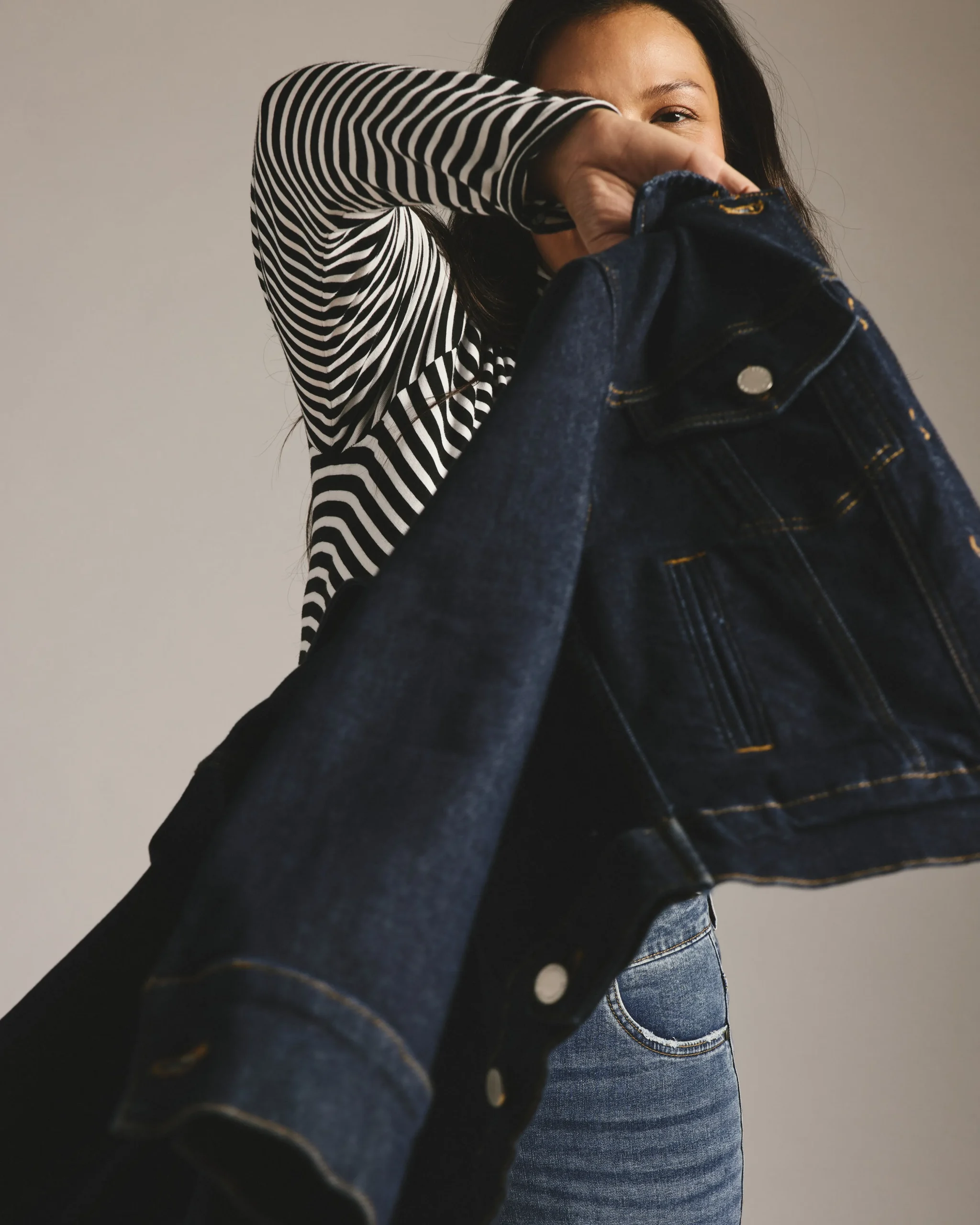 Kelsey Denim Jacket Vintage Indigo Selvedge