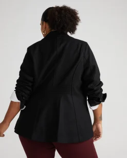 Kidjo Tailored Wool Jacket Black