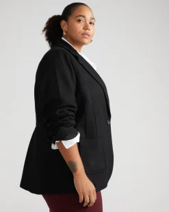 Kidjo Tailored Wool Jacket Black
