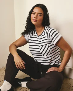 Light-As-Air Boy Tee Zen Stripe
