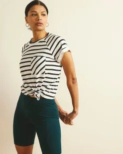 Light-As-Air Boy Tee Zen Stripe