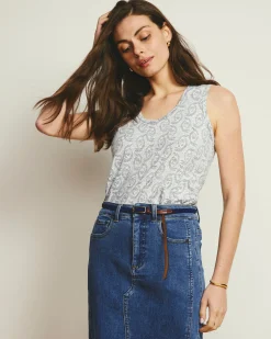 Light-As-Air Tank Faded Print
