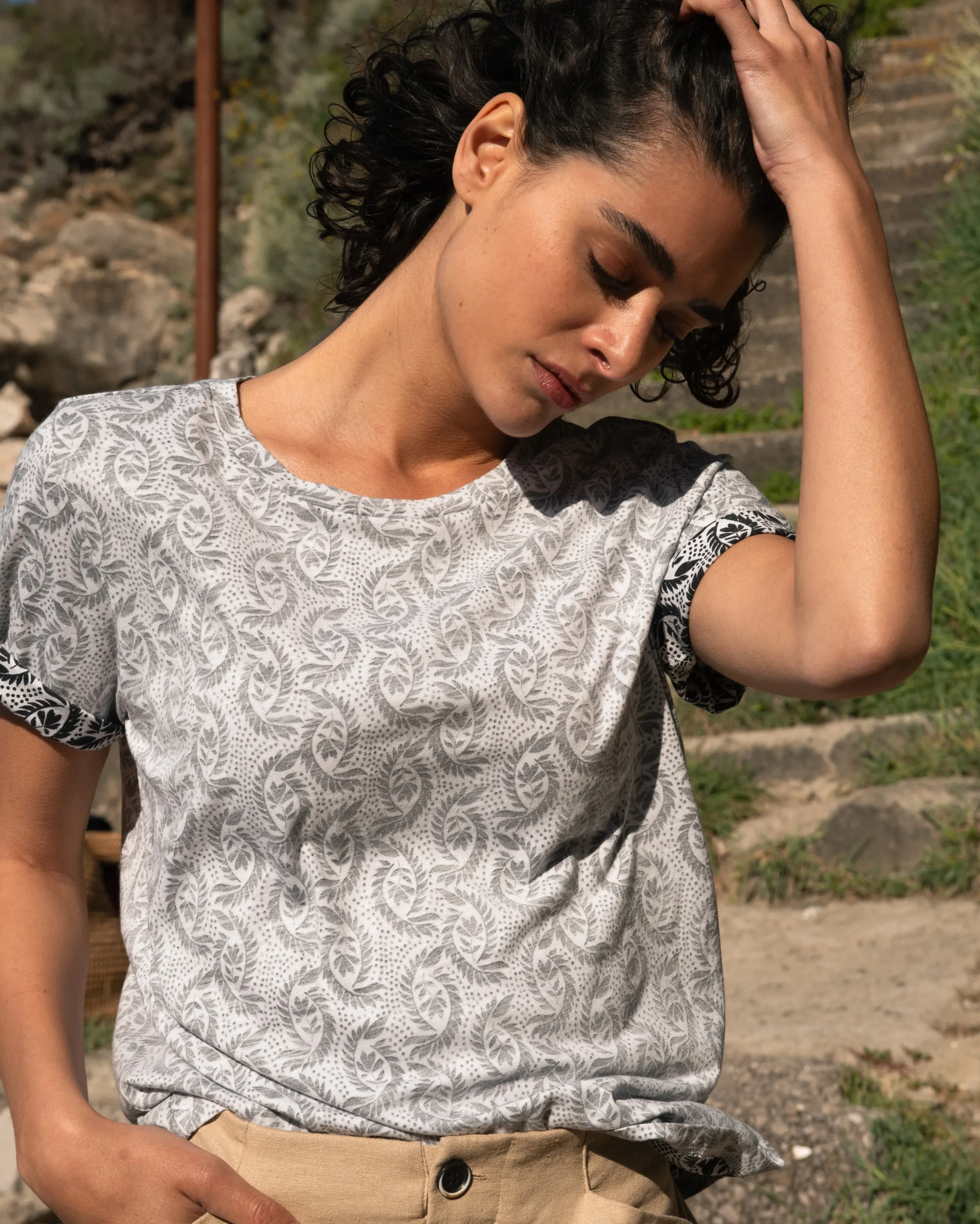 Light-As-Air Tee Rex Faded Print