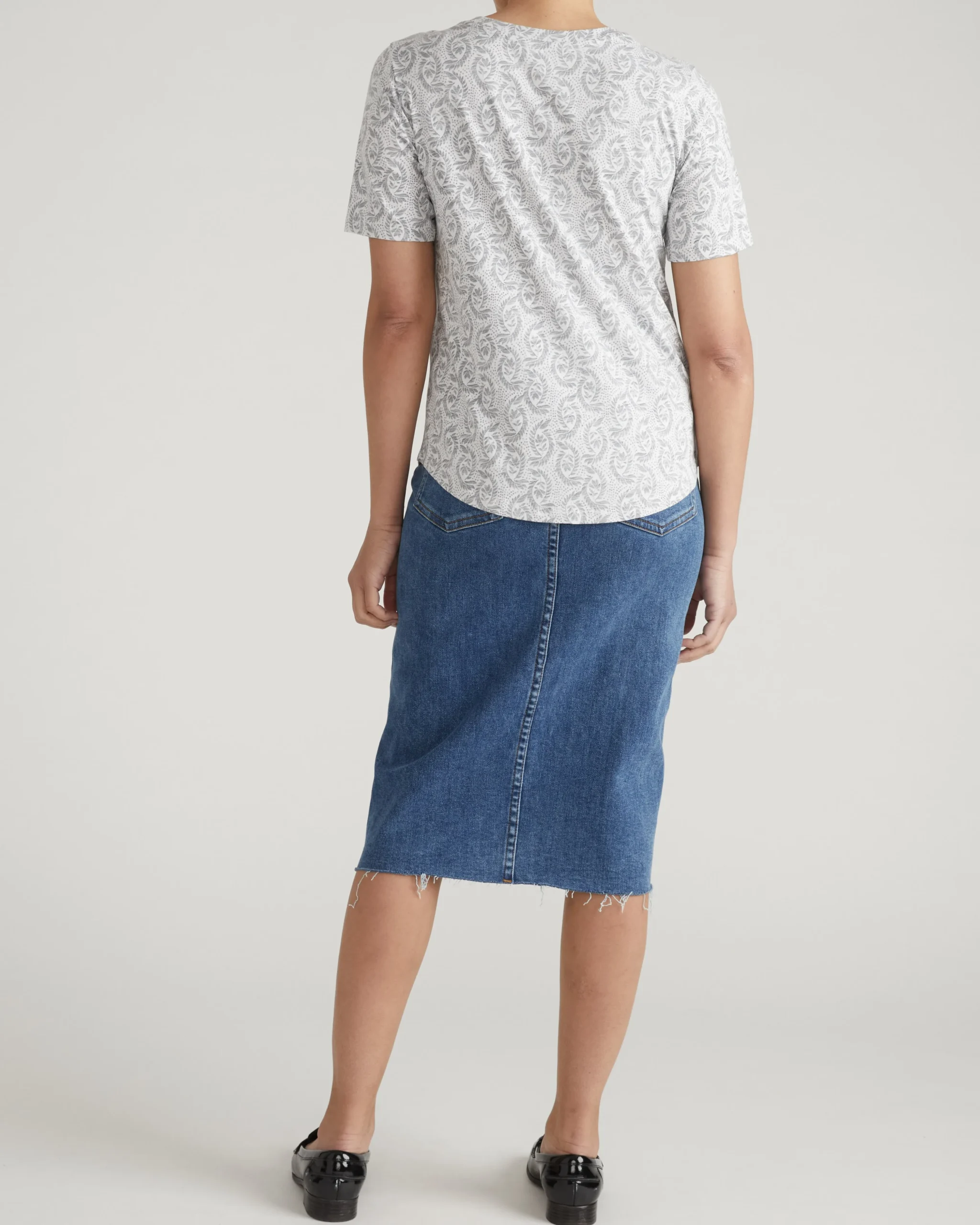 Light-As-Air Tee Rex Faded Print