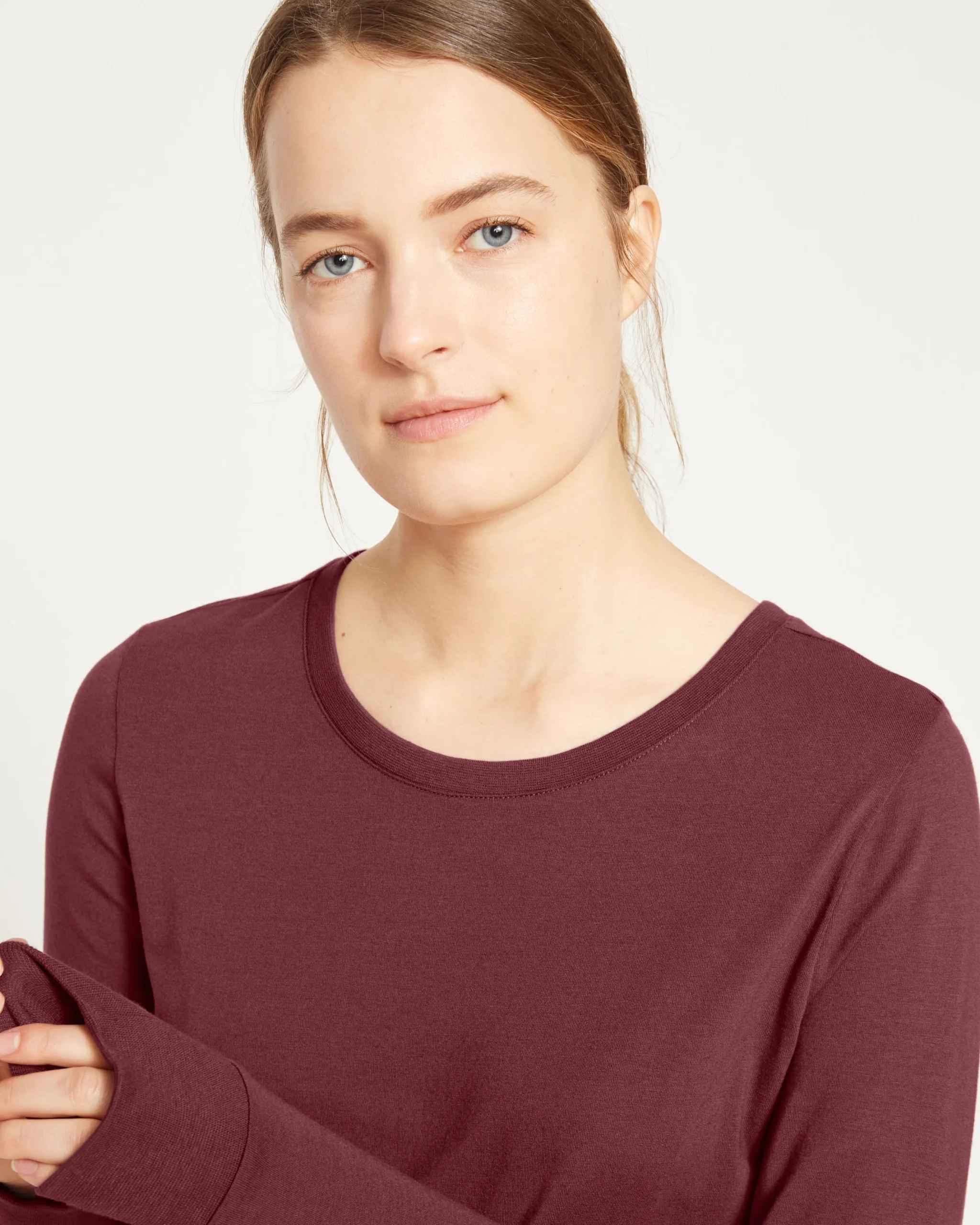 Long Sleeve Tee Rex Black Cherry