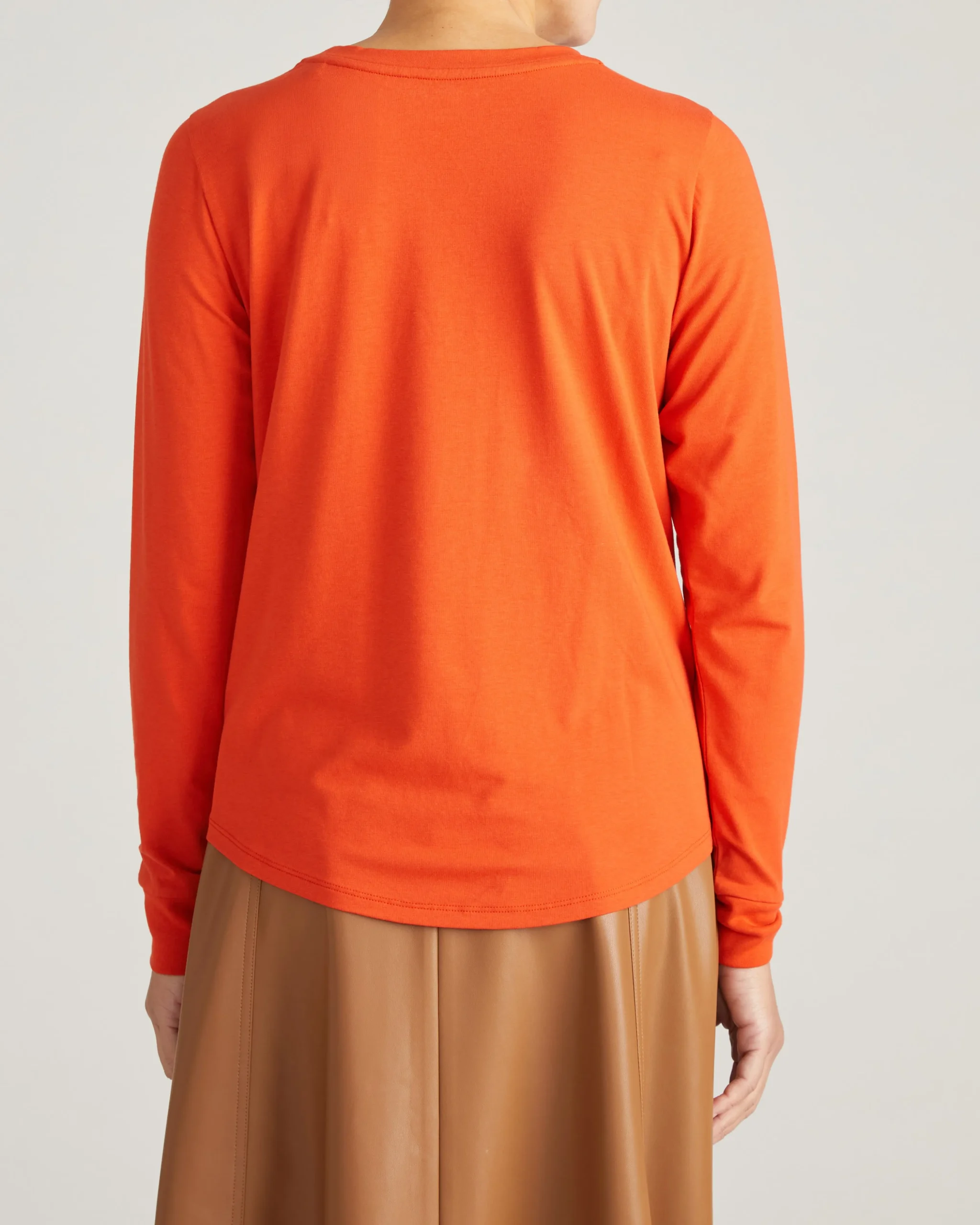 Long Sleeve Tee Rex Orange Flame