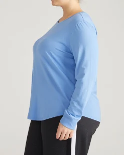 Long Sleeve Tee Rex Seaside Blue