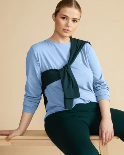 Long Sleeve Tee Rex Seaside Blue