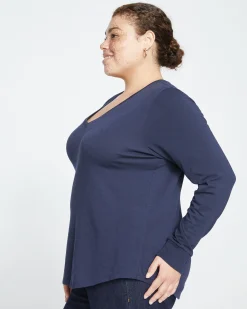 Long Sleeve V Rex Midnight