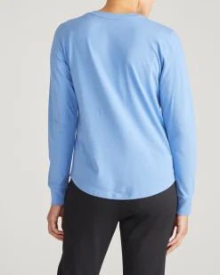 Long Sleeve V Rex Seaside Blue