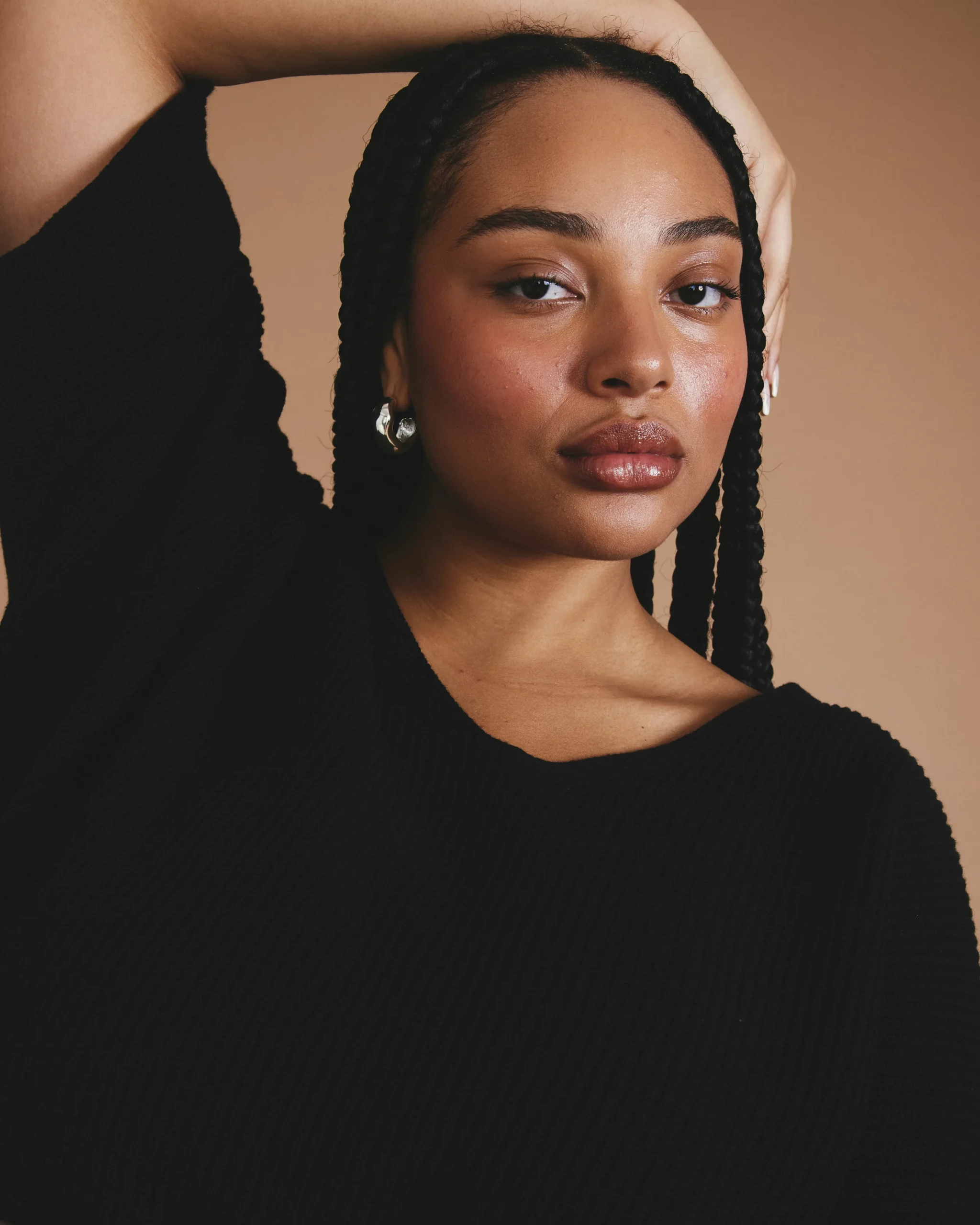 Lotus Sweater Black