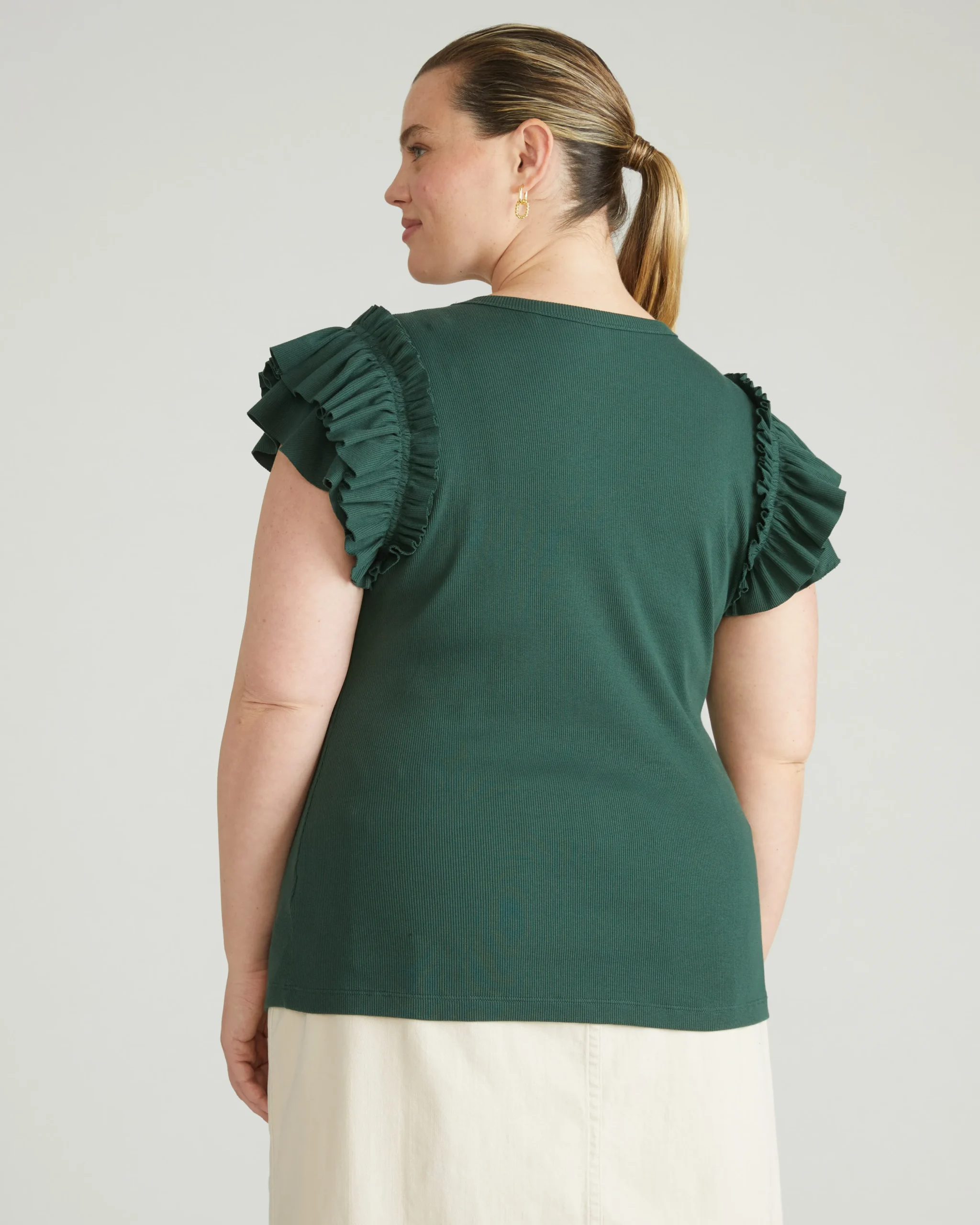Magnolia Ribbed Top Conifer