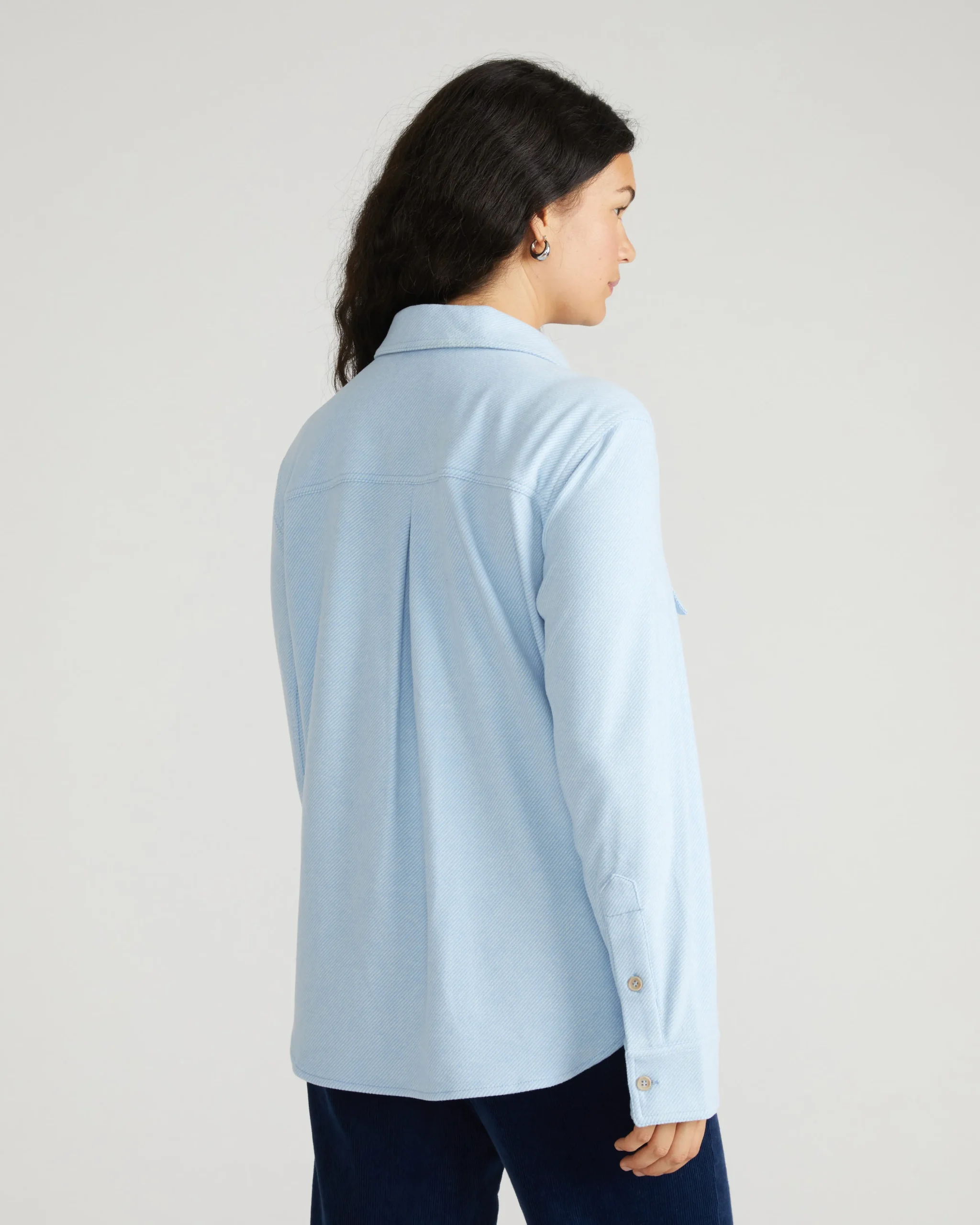 Maine Stretch Flannel Shirt Battenberg Twill