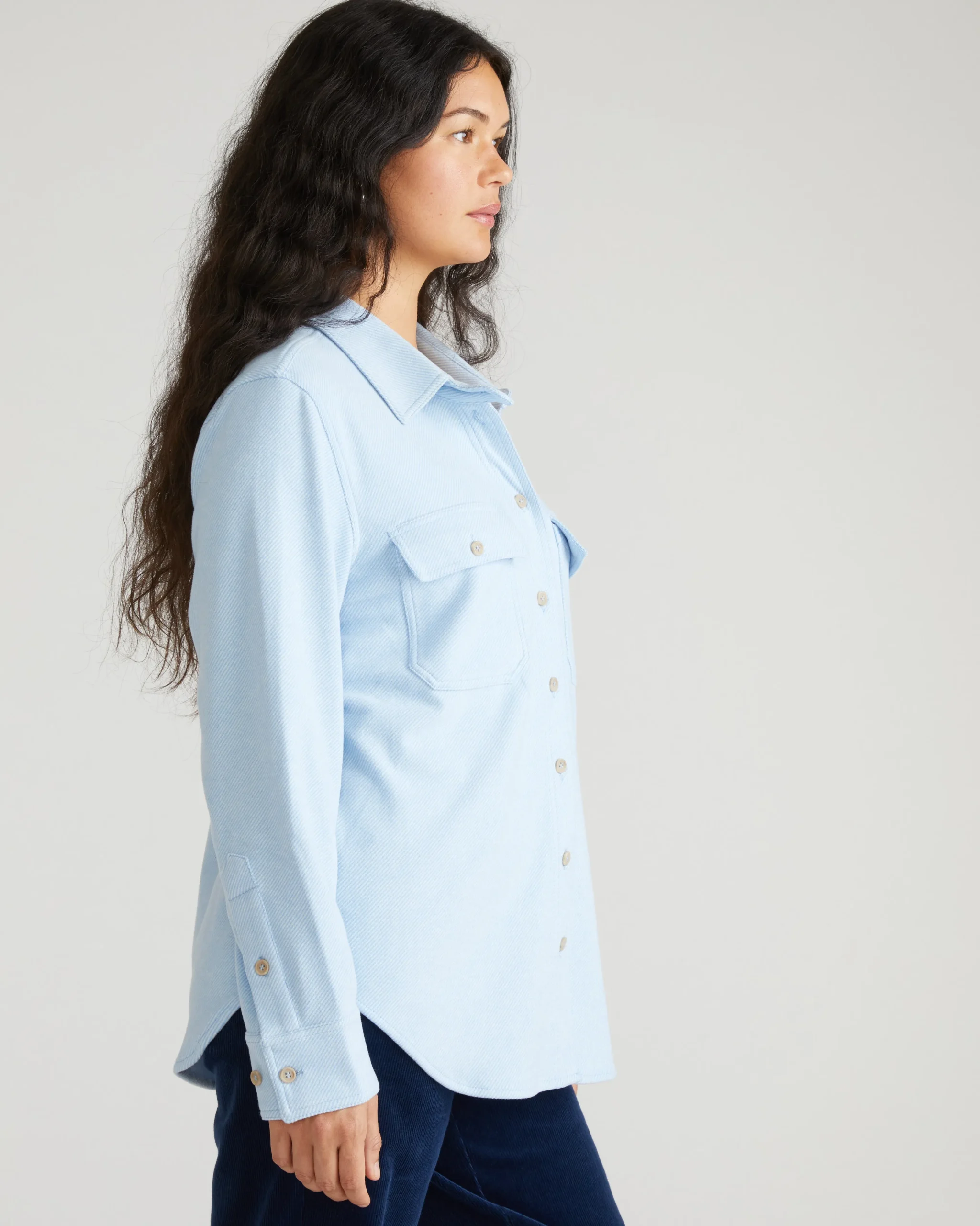Maine Stretch Flannel Shirt Battenberg Twill