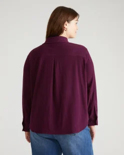 Maine Stretch Flannel Shirt Gamay