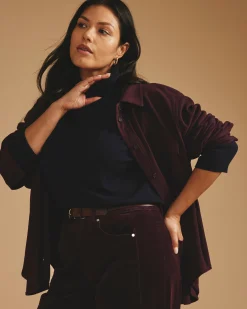 Maine Stretch Flannel Shirt Gamay