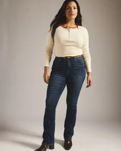 Marne Bootcut Jeans 32 inch Naval Blue Wash