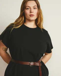 Maxi T-Shirt Dress Black