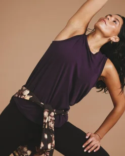 Mia Movement Tank Purple Jewel