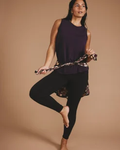 Mia Movement Tank Purple Jewel