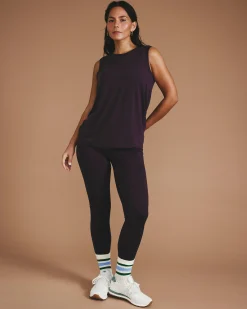 Mia Movement Tank Purple Jewel