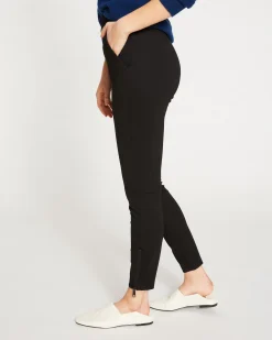 Moro Pocket Signature Ponte Pants Black