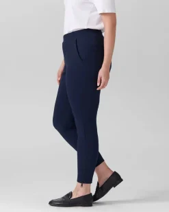 Moro Pocket Signature Ponte Pants Navy