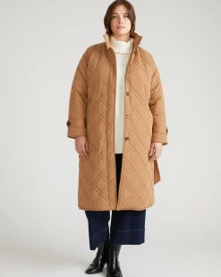 Nehra Quilted Coat Classic Camel