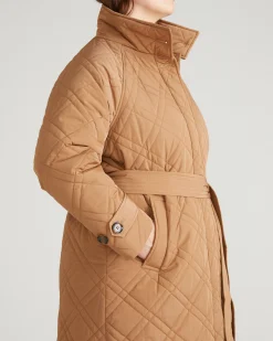 Nehra Quilted Coat Classic Camel